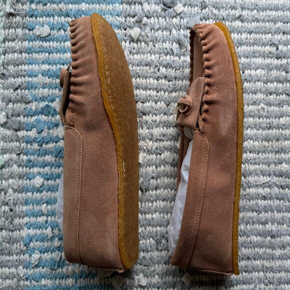 J. Crew Unlined Suede Loafers, 12, Dusky Pink - Picture 4 of 7